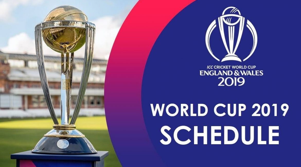 Cricket World Cup 19 Complete Fixtures