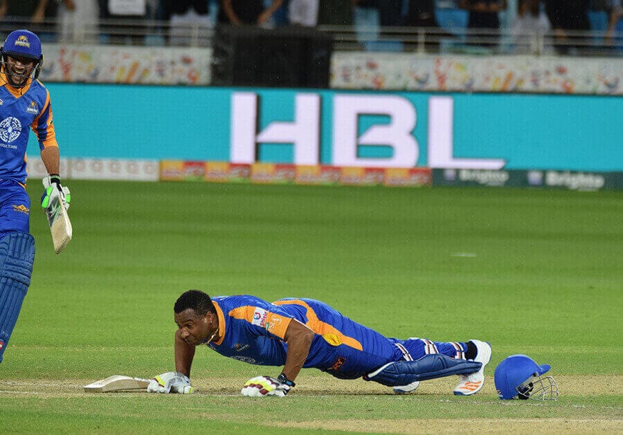 Pollard stars with the bat